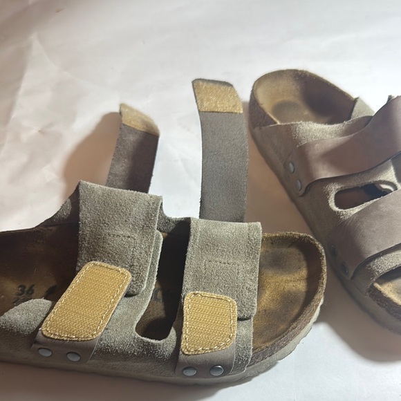 Used Birkenstocks Velcro women’s size 36 narrow sandals - Picture 6 of 7